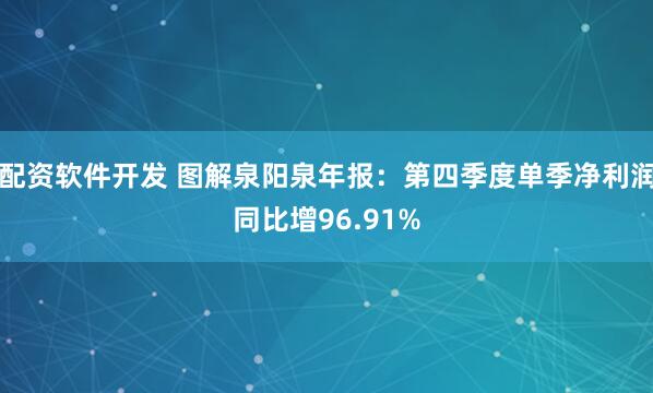 配资软件开发 图解泉阳泉年报：第四季度单季净利润同比增96.91%