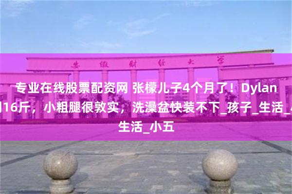 专业在线股票配资网 张檬儿子4个月了！Dylan长到16斤，小粗腿很敦实，洗澡盆快装不下_孩子_生活_小五